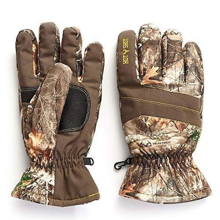 Hot Shot Men'S Realtree Edge Defender Brushed Tricot Glove, C40 Thinsulate 0E-206C-L
